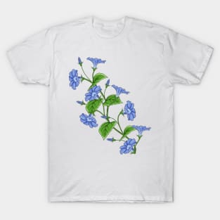 Morning Glory Flowers T-Shirt